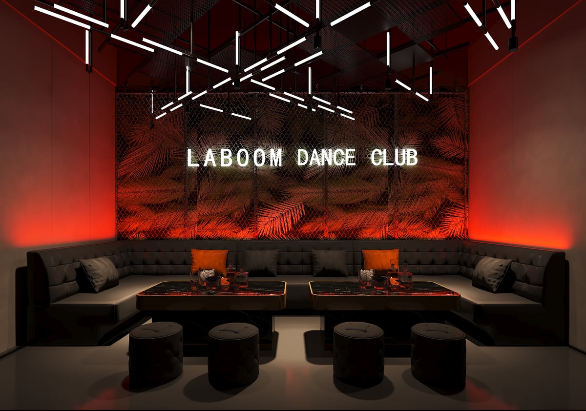 龙子湖 LABOOM 酒吧 - 效果图 1
