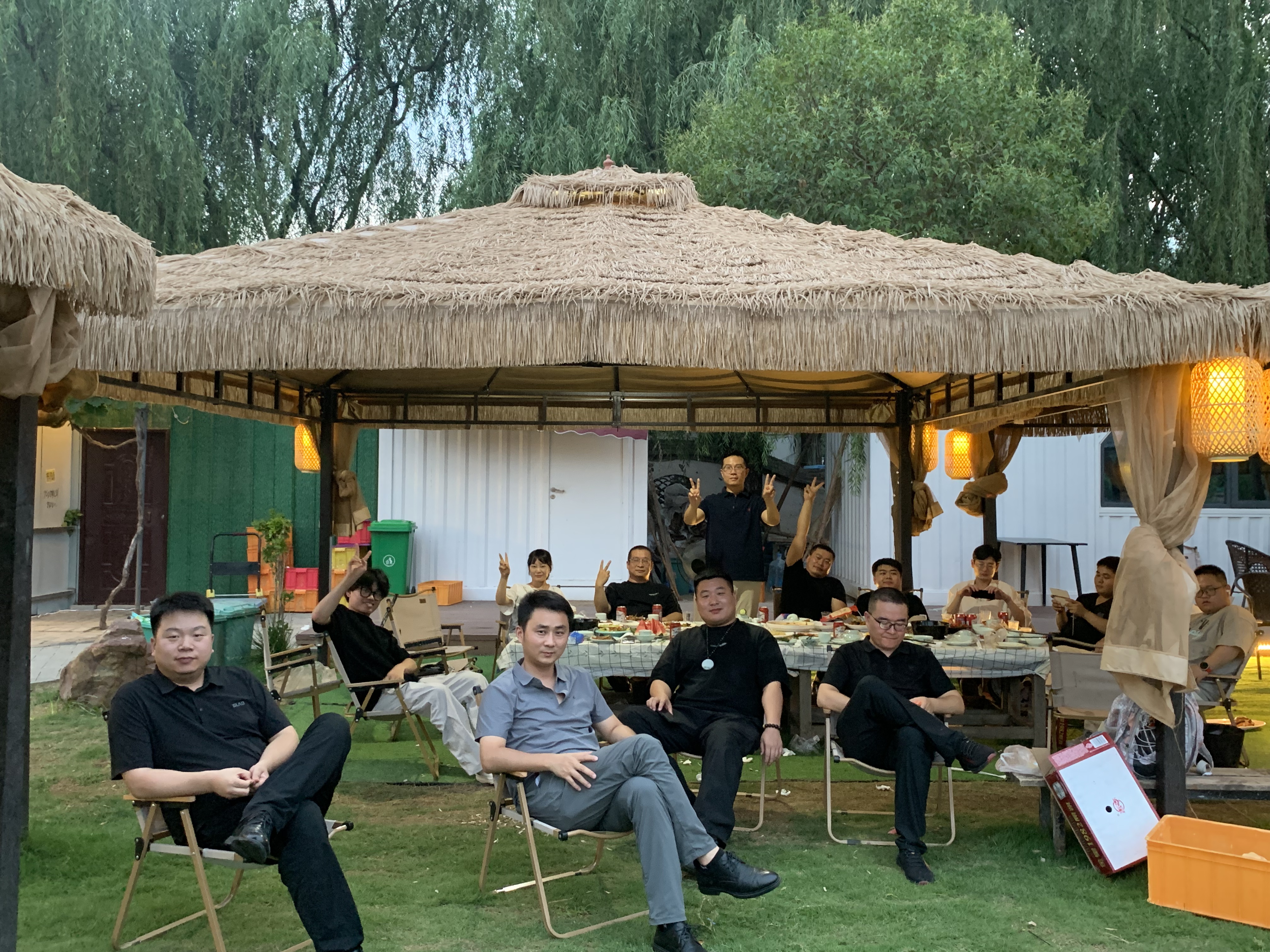 黄河露营烧烤团建 | 星空下的团队时光