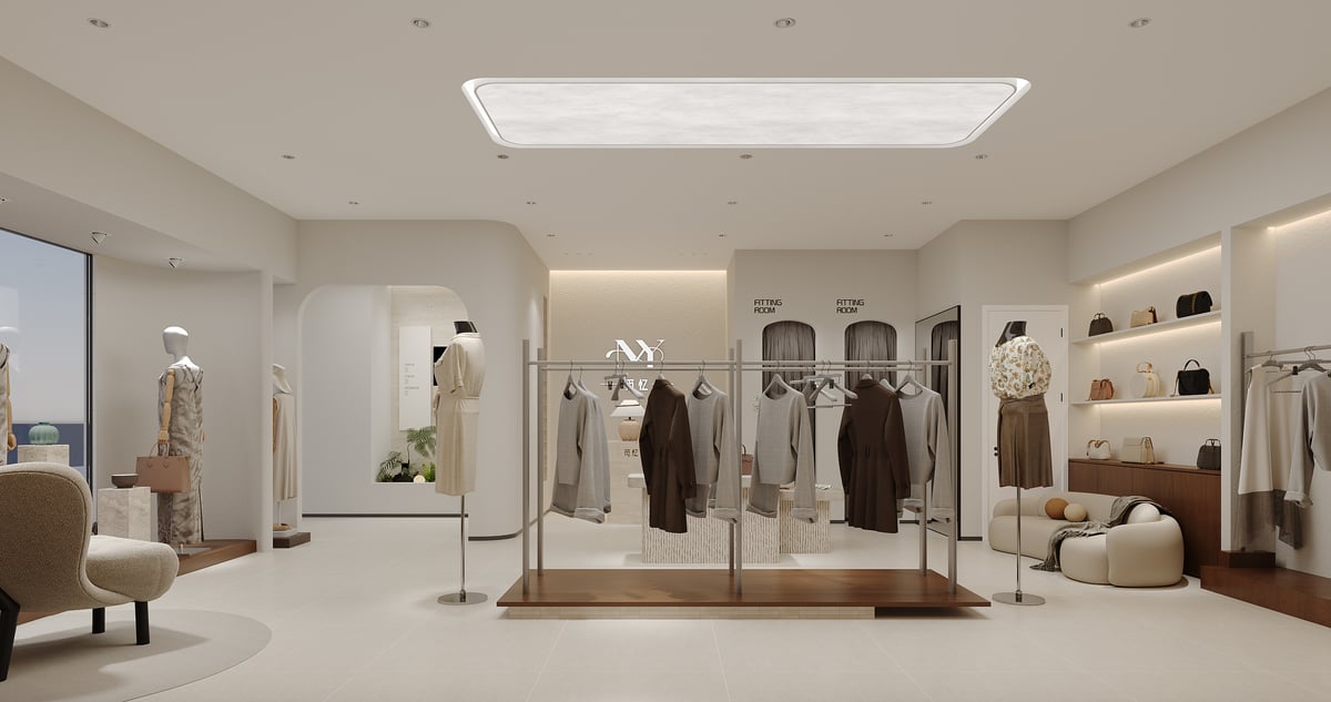 五里堡 服装店 200 平示意图